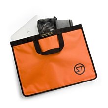 日本Stream Trail 戶外防水袋/筆記型電腦及電子商品防水手提袋SOFT-L橘