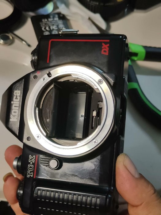 konica柯尼卡日本柯尼卡膠卷相機最后一代老物件TcX