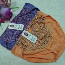 【Mode Marie】曼黛瑪璉【F6459】繡花內褲~M,L,XL~橘色,紫色~絲質褲