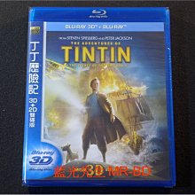[3D藍光BD] -丁丁歷險記 The Adventures of Tin Tin 3D+2D 雙碟限定版(得利公司貨)