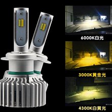 【晶站】H11 三色 高亮度LED大燈 三種顏色(白光.暖白.黃金)