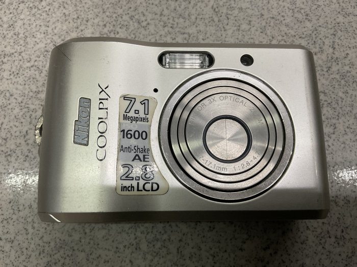 [保固一年] [高雄明豐] NIKON COOLPIX L16 CCD 數位相機 功能都正常 便宜賣 [12184]