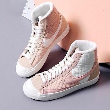 【豬豬老闆】NIKE BLAZER MID 77 LX NN 拼接 高筒 休閒鞋 女 粉DO7445-261 綠-311