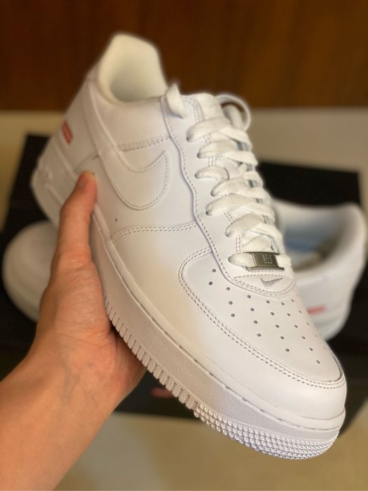 S.M.P】Nike Air Force 1 Low Supreme White 白CU9225-100 | Yahoo奇摩拍賣