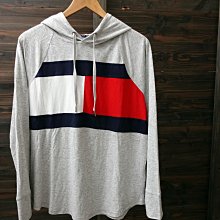 CA 美國品牌 TOMMY HILFIGER 女款 淺灰 帽長t XL號 一元起標無底價P334