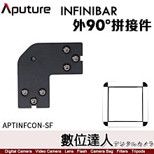 【數位達人】Aputure 愛圖仕 INFINIBAR 光棒專用【外90度拼接件】棒燈 連接器 連接座 轉接座