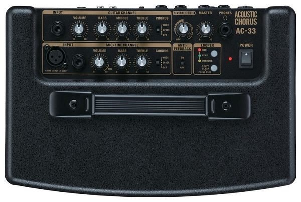 【河堤樂器】全新 Roland AC-33 30瓦功率 擴大音箱／吉他音箱～