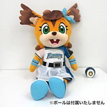 貳拾肆棒球-日本帶回日職棒日本火腿吉祥物－ ポリーポラリス 全壘打娃娃.