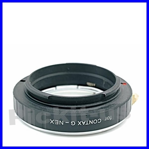 送後蓋無限遠對焦Contax G鏡頭轉Sony NEX E-MOUNT卡口機身轉接環Metabones KIPON同功能