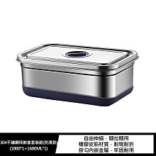 強尼拍賣~Boouya 304不鏽鋼保鮮盒套裝組(防滑款)(1000+1600ML)