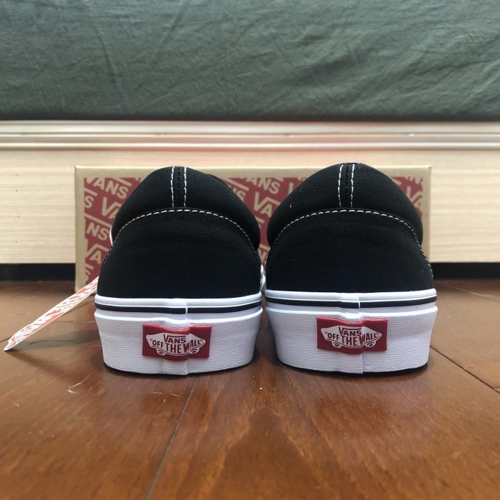 CHIEF’ VANS 美版 CLASSIC SLIP-ON 黑色 帆布 懶人鞋 基本款 US4~12 男女