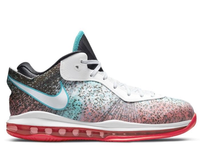 10全新 NIKE LEBRON VIII V/2 LOW QS 低筒 DJ4436-100