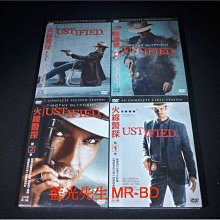 [DVD] - 火線警探 : 第 1-4 季 Justified 十二碟套裝版 ( 得利公司貨 )