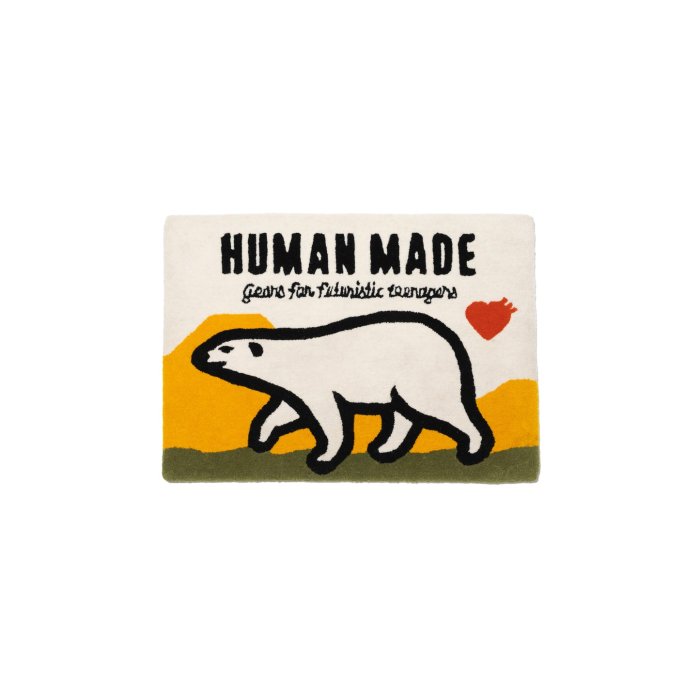 【日貨代購CITY】2023SS HUMAN MADE POLAR BEAR RUG 北極熊 地毯 地墊 現貨