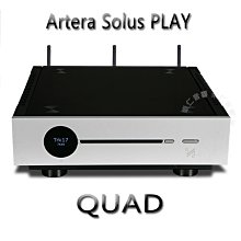 台中『崇仁音響發燒線材精品網』QUAD 『Artera Solus Play』無線串流綜擴兼容CD播放︱ DAC︱前級