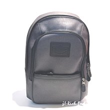 就愛精品店❤️ COACH 男款 黑灰色PVC材質設計後背包-附提袋 #71995