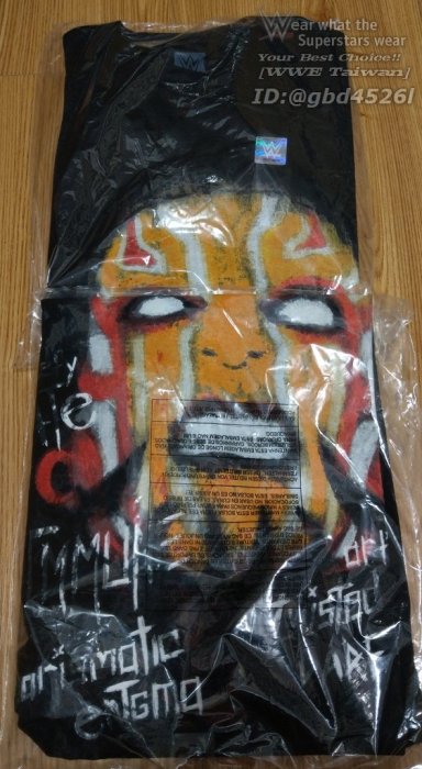 [美國瘋潮]正版WWE Jeff Hardy Obsolete T-shirt 陳腐面具Hardys戰鬥臉譜款衣服熱賣