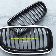 ※寶捷國際※ BMW 2009-2011 3系 E90 E91 水箱罩 L/R M版 鋼琴黑 台灣製造