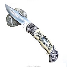珍珠林~全新特價~僅此一把.德國老師傅手工打造~攜帶式折合刀#196