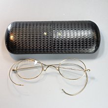 百年 / 英國 古董鍍金眼鏡框