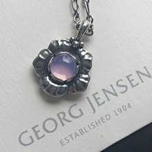 【小麥的店】新品＊GEORG JENSEN 喬治傑生2002年度項鍊復刻版-紫丁香