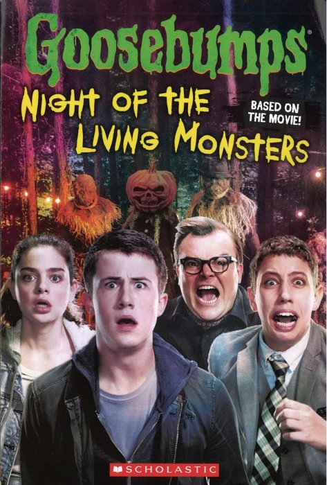 ＊小貝比的家＊GOOSEBUMPS NIGHT OF THE LIVING MONSTERS/平裝/12以上/ 電影小說