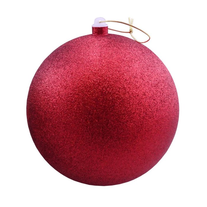 聖誕樹球吊飾裝飾Party佈置 200mm蔥球-金/紅