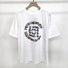 香港潮牌CLOT陳冠希夏威夷限定鮮花LOGO短袖T恤男女短袖Tee