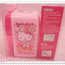 ♥小花花日本精品♥Hello Kitty 粉色坐蝴蝶結可愛滿滿糖果造型 好用款 削鉛筆機 手動式