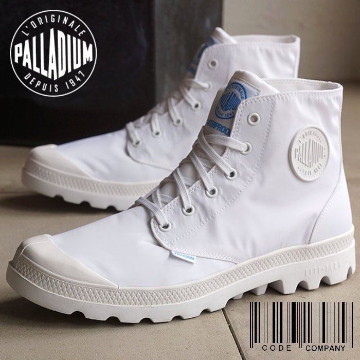 =CodE= PALLADIUM PAMPA PUDDLE LITE WP 防水輕量軍靴(全白) 73085-912 女