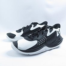 Under Armour 3026634006 JET 23 男 籃球鞋 透氣 橡膠大底 黑白【iSport愛運動】