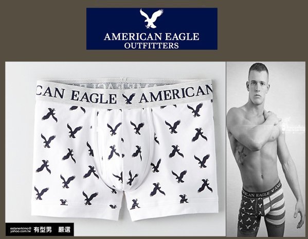 有型男~ AE American Eagle VS CK內褲 Underwear 短版吉普賽風 XS S M 貝克漢