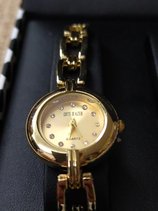 Cote d'Azur 項鍊 手錶 耳環 鑲鑽手鐲 全新禮盒 交換禮物