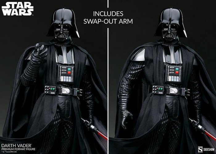 Sideshow 300795 25寸 星球大戰 黑武士 Darth Vader 雕像 現貨