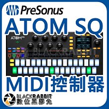 數位黑膠兔【 PreSonus ATOM SQ MIDI 控制器 】錄音室 podcast USB 錄音 播客 DJ