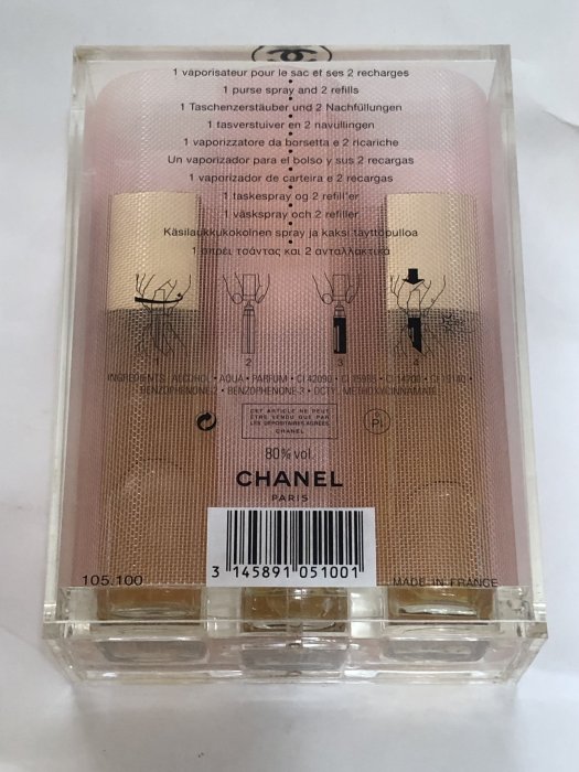 Chanel 香奈兒 N°5 N5度 Eau De toilette 15ml*3 行動香水 經典五號女性 約會秘密武器