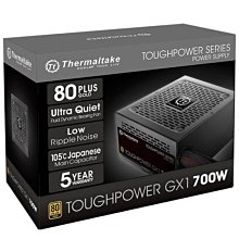 小白的生活工場*Thermaltake Toughpower GX1 700W 金牌80 PLUS金牌認證五年保固