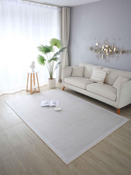 地毯客廳高級輕奢2023新款沙發臥室床邊毯簡約ins風整鋪家用地墊