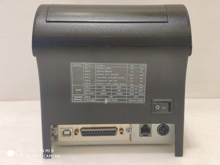 Poslab 威霸 TP-260熱感式單據機(有裁刀)收據機/出票機//出單機/出據機/菜單機/POS印表機