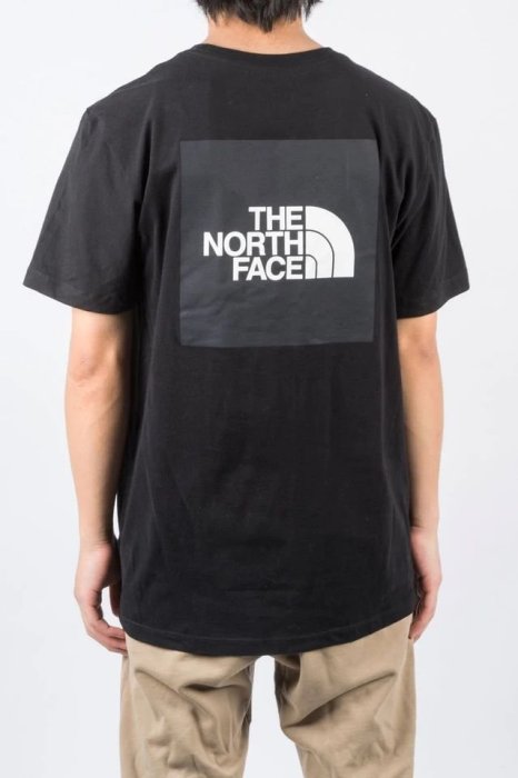 南現貨THE NORTH FACE RED BOX TEE 黑色黑白LOGO 基本款NF0A4M4RJK3