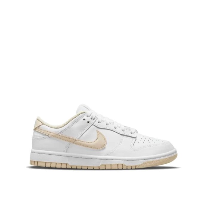 預購商品】NIKE W DUNK LOW PEARL WHITE 奶茶白卡其【DD1503-110