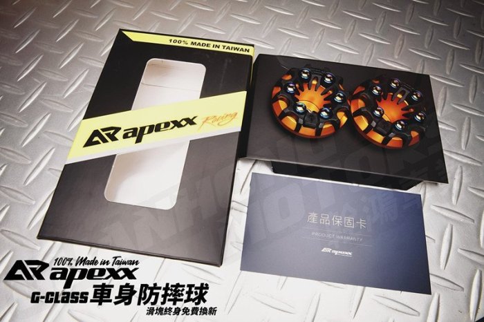 【翰翰二輪】Apexx 鋁合金 燒鈦螺絲 前叉防摔球 防倒球 車台塞 彩鈦雙層款 保護前叉 多款前叉用 MSP RPM