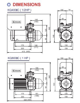 【川大泵浦】木川 KQ-400SIC 1/2HP 電腦變頻加壓機 KQ400SIC (白鐵型) 台灣製造 白鐵水機