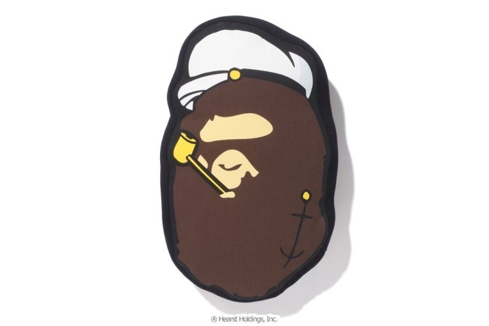 【日貨代購CITY】2018 Bathing APE POPEYE BAPE HEAD CUSHION 卜派 抱枕 現貨