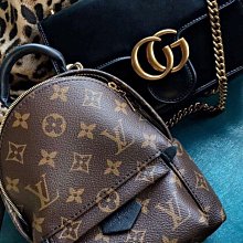 Louis Vuitton M44873 Palm Springs Mini Monogram 迷你後背包