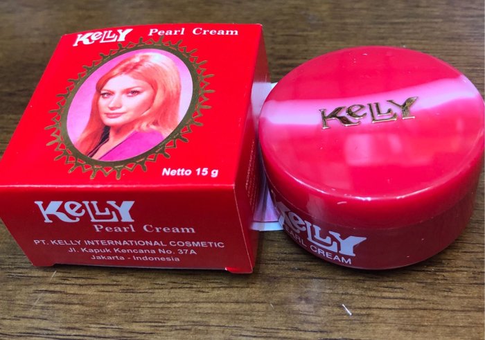 印尼 綺麗珍珠膏 KeLLY Pearl Cream 面霜。15g*1盒。現貨。