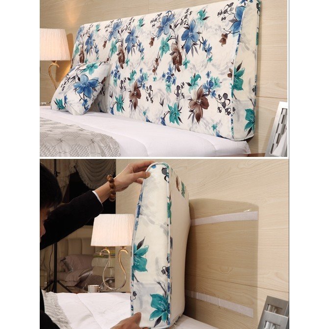 家居定制床頭軟包雙人床床頭靠墊榻榻米床頭靠背靠包可拆洗