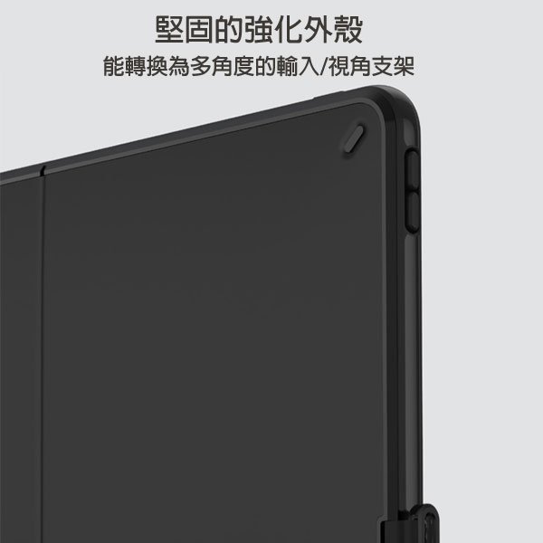 Speck 2018 iPad Pro 12.9" 多角度1.8米防摔側翻皮套Apple Pencil 2筆槽 喵之隅