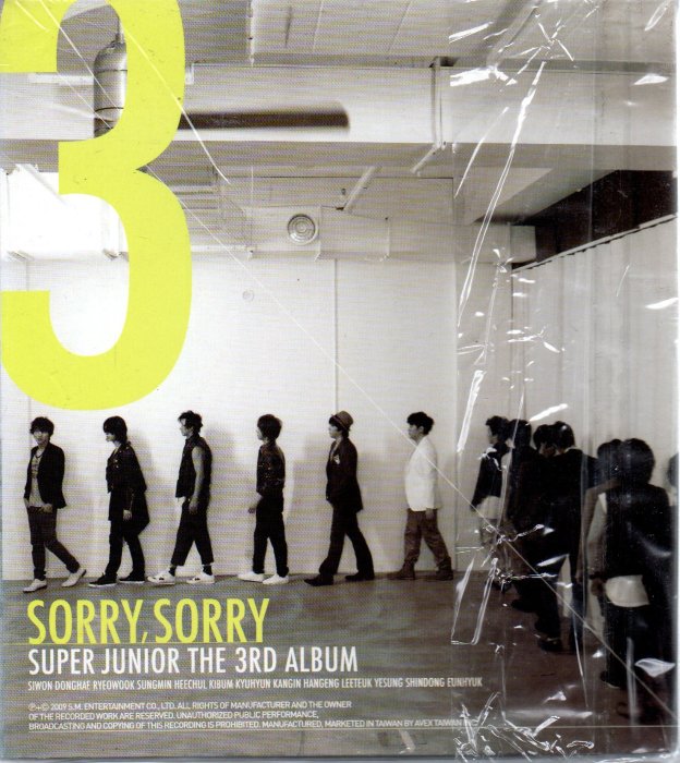 SUPER JUNIOR SORRY, SORRY 寫真A版 再生工場1 03