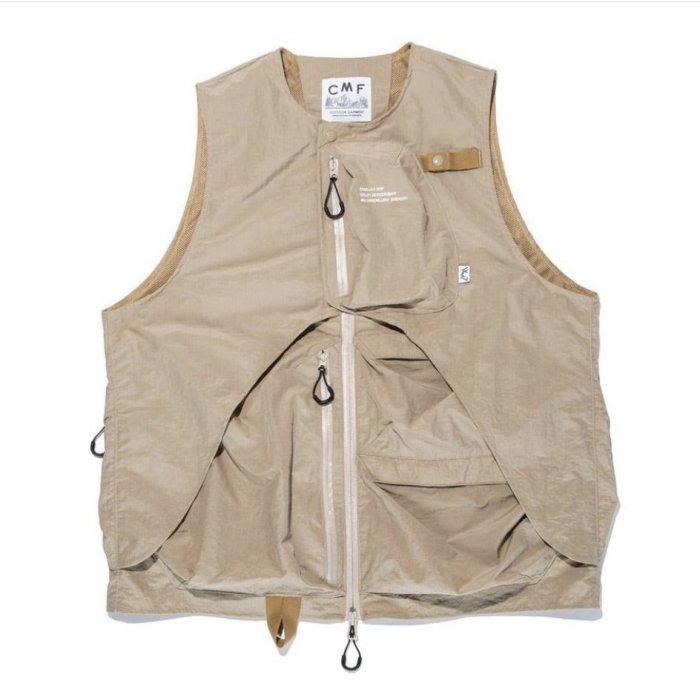 ❤小鹿優選❤現貨COMFY OUTDOOR GARMENT OVERLAY VEST多口袋CMF馬甲22SS